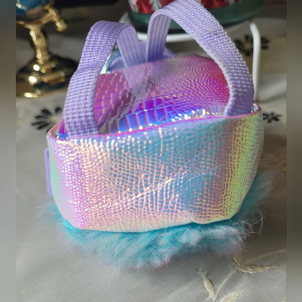 DISNEY mini coin bag,key holder and cat hair scrunchie.Like new.